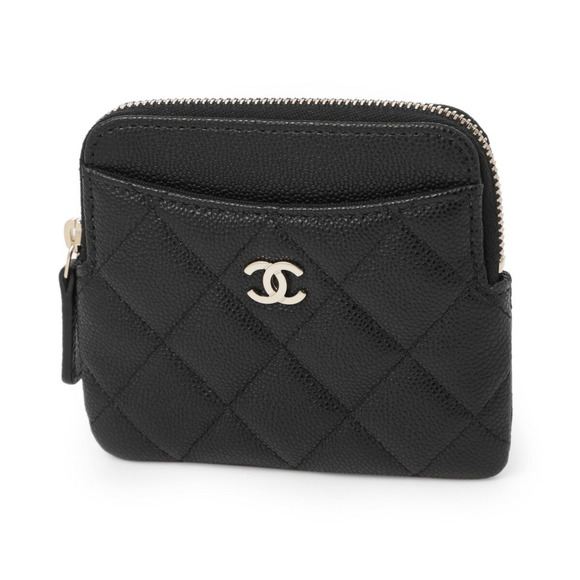 Chanel Coin Case Wallet Black MATELASSE - Picture 2 of 7